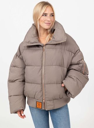 Bombers Original Steppjacke BOMBERS ORIGINAL Bombers Original Steppjacke Hill-W, Damen, Gr. XS, beige, Obermaterial: 100% Polyester Pol. recyc.., Jacken Steppjacke