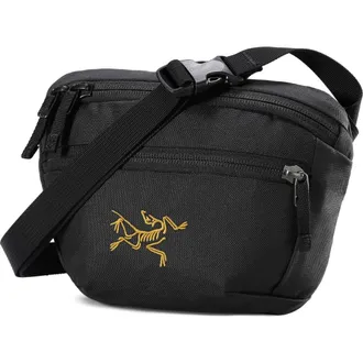 Arc'teryx Mantis 1 Recycled Polyester Belt Bag in 24K Black at Nordstrom