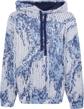 Laneus Sweatshirt Knitted Hoodie