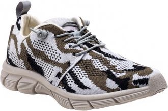 Woolloomooloo Womens Fraser Sneakers In Sand Camo
