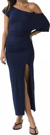 Chaser June Maxi Dress In Navy