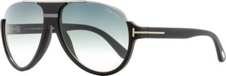 Tom Ford Mens Sunglasses TF334 Dimitry 02W Matte Black/Ruthenium 59mm