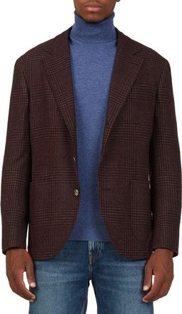 Brunello Cucinelli Mens Multicolor Wool Coat Clothing