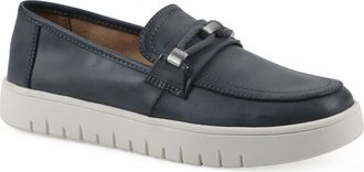 White Mountain Naathan Loafer Sneaker in Navy/Burnish/Smooth at Nordstrom Rack, Size 7.5