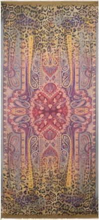 Etro Sciarpa con stampa - Marrone