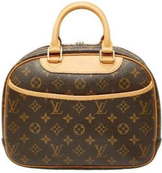 Louis Vuitton Pre-owned Handbags, female, Brown, Size: ONE SIZE Pre-owned Vintage Canvas Handbag