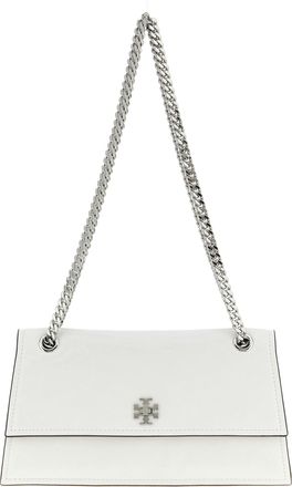 Tory Burch Kira Turnlock Shoulder Bags White