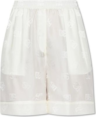 Dolce & Gabbana Mujer, Pantalones cortos, Beige, Talla: S