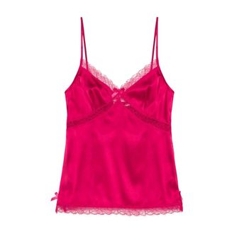 Agent Provocateur Gisele Pyjama Camisole - female - Agent Provocateur - Pyjamas - Red - M - Nightwear & Lounge