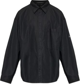 Balenciaga Casual Shirts, male, Black, Size: XS Shirt With Pocket