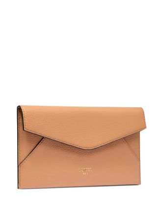 Lancel Envelope clutch bag - women - Leather - One Size - Pink