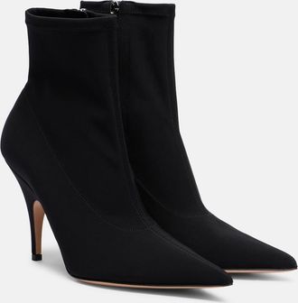 Gianvito Rossi Osaka canvas ankle boots