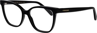Ferragamo Sf 3062 Optisch Montuur - unisex - Brillen - Zwart - 54 MM - Accessoires