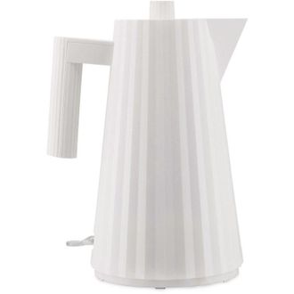 Alessi Pliss&eacute; Mdl06/1 W - Hervidor El&eacute;ctrico De Design, En Resina Termopl&aacute;stica, Enchufe Europeo 2400w, 100cl, Blanco - Alessi