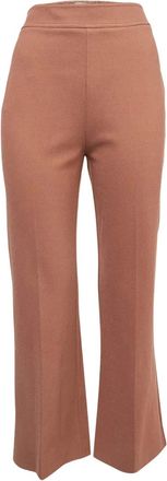 Victoria Beckham flared trousers - Brown