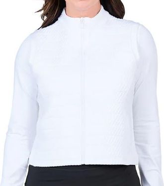 Sofibella Staples Womens Golf Vest in White at Nordstrom, Size X-Small