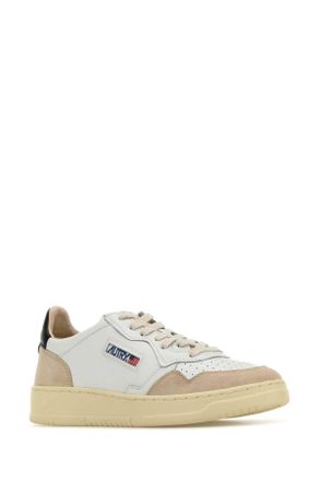 Autry Mens Multicolor Leather Medalist Sneakers Ls21