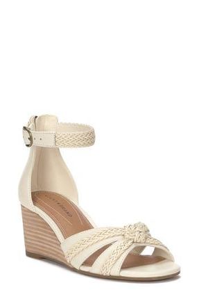 Lucky Brand Jaelah Wedge Sandal in Tusk at Nordstrom Rack, Size 7.5