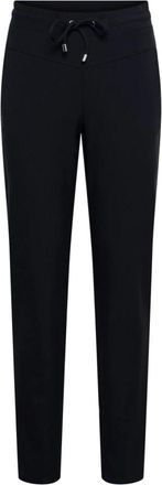 &Co Woman Penny Heavy Travel Broek - Dames - Slim Fit Broeken - Blauw - XL - Broeken