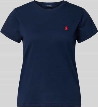 Polo Ralph Lauren Regular Fit T-Shirt aus reiner Baumwolle in Marine, Gr&ouml;&szlig;e XXL