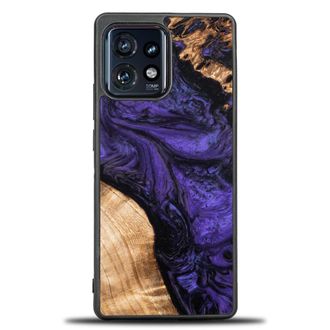 OEM Custodia Bewood Unique - Motorola Edge 40 Pro - Viola