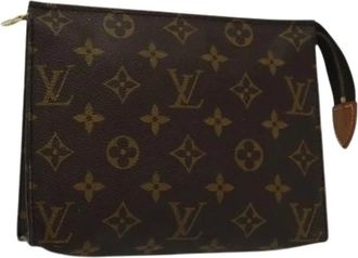 Louis Vuitton Pre-owned Clutches, female, Brown, Size: ONE SIZE Pre-owned Canvas louis-vuitton-bags