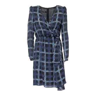 Emporio Armani Dames, Jurken, Veelkleurig, Maat: XS Zijde