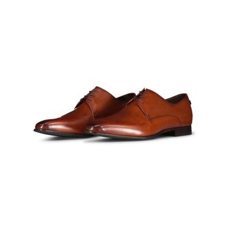 Van Bommel Klassieke leren veterschoenen - Heren - Nette schoenen - Bruin - 44 EU - Leer - Schoenen