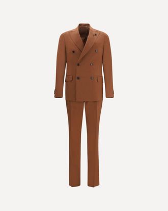 Lardini Iconic cotton Suit Male 52