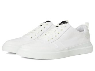 Cole Haan GrandPro Rally Canvas Court Sneaker Mens Shoes Optic White Canvas : 10 W - Wide