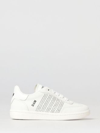 Dsquared2 Leather Sneakers with Micro Studs