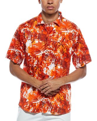 Tommy Bahama Sport Electric Blooms Camp Shirt