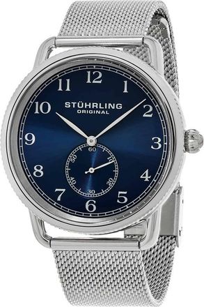 St&uuml;hrling Symphony Blue Dial Mens Watch M15249