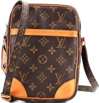 Louis Vuitton Danube Handbag Monogram Canvas crossbody bag - Bruin