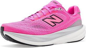 New Balance 1080v15 Womens Shoes Pink Heat/Black : 10.5 B - Medium, Textile