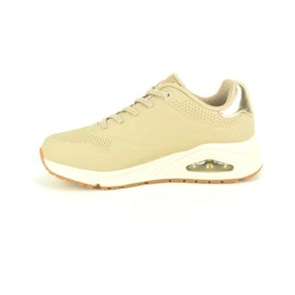Skechers Dames, Schoenen, Beige, Maat: 40 EU Leer