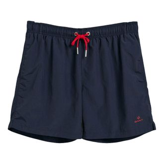 GANT Klassieke zwemshort heren (Blauw/rood)