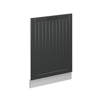 Vicco Panel Frontal Del Lavavajillas Fame-line, Antracita Casa De Campo, 60 Cm Sin Encimera