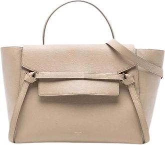 Celine Pre-owned Handbags, female, Beige, Size: ONE SIZE Pre-owned Vintage Handbag