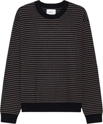 Nn.07 Russell Sweater met Ronde Hals - Heren - Ronde hals truien - Bruin - XL - Katoen - Truien & Vesten
