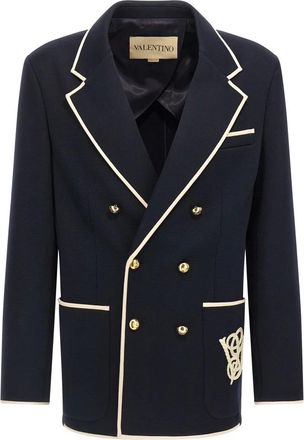 Valentino Garavani Hombre, Chaquetas, Azul, Talla: M