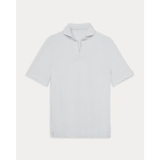 Fortela Sullivan Terry Cloth Jersey Polo in Light Grey at Nordstrom, Size Small Eu