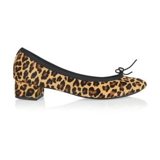 Repetto Pumps, female, Brown, 5 1/2 UK, Leopard Animal Print Pumps Heel