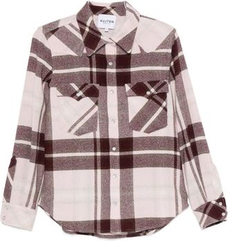 Kujten Lumber Check-pattern Button-down Shirt