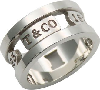 Tiffany & Co. Silver Silver 925 Band Ring (Pre-Owned)
