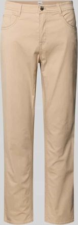 Brax Brax Hose in verk&uuml;rzter Passform Modell Mary in Beige, Gr&ouml;&szlig;e 34