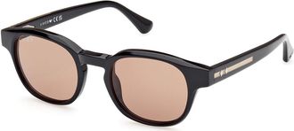 Web Eyewear Web WE0361 05J Mens Sunglasses Black Size 49