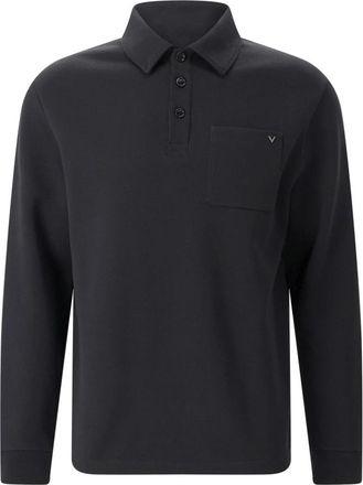 Valentino Polo Shirts - Heren - Polos - Zwart - M - Katoen - Tops