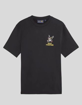 Lyle & Scott Lyle And Scott Mens Friends of a Feather Graphic T-Shirt - Black - Size: 38