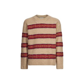 Dries Van Noten Heren, Truien, Beige, Maat: L